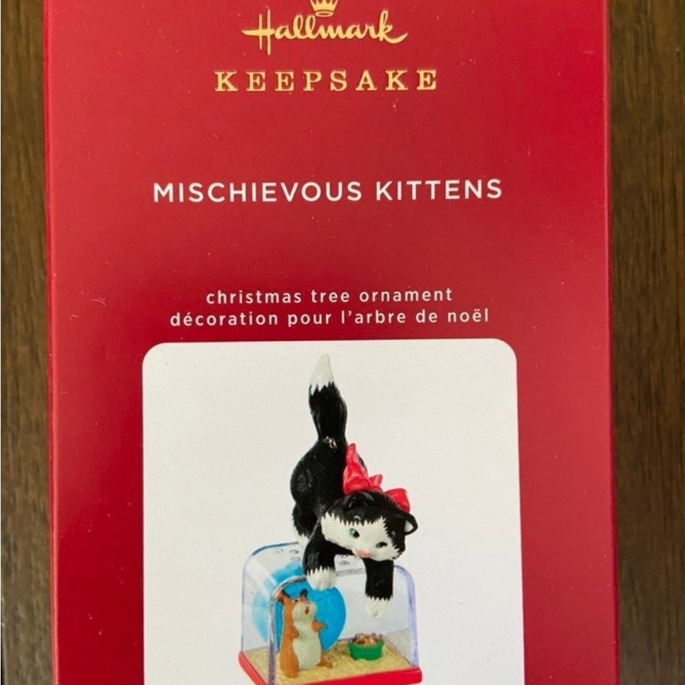Hallmark 2020 Mischievous Kittens Ornament NIB